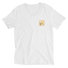 Load image into Gallery viewer, Unisex Short Sleeve V-Neck T-Shirt GENIUS LOUNGE
