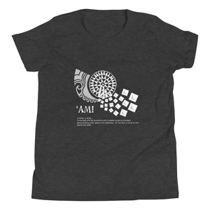 Youth Short Sleeve T-Shirt AMI Logo White