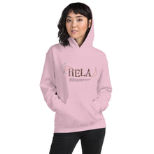 Load image into Gallery viewer, Unisex Hoodie HELA Front &amp; Back printing
