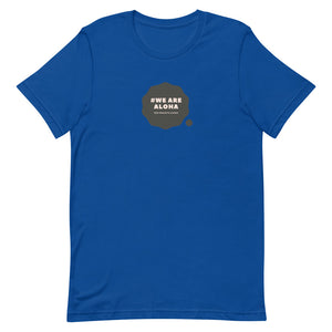 Short-Sleeve Unisex T-Shirt #WE ARE ALOHA Series Cloud Black