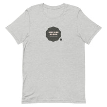 Load image into Gallery viewer, Short-Sleeve Unisex T-Shirt #WE ARE ALOHA Series Cloud Black
