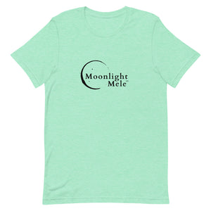 Short-Sleeve Unisex T-Shirt Moonlight Mele Logo Black