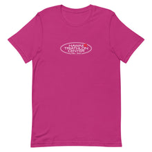 Load image into Gallery viewer, Short-Sleeve Unisex T-Shirt Hawaii Triathlon Center Logo White
