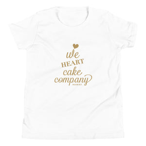 Youth Short Sleeve T-Shirt We Heart Cake Company