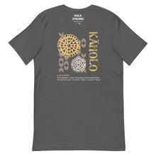Load image into Gallery viewer, Short-Sleeve Unisex T-Shirt KAHOLO Front &amp; Back printing Logo White

