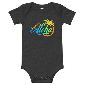 Baby Bodysuits #SUPPORT ALOHA Series Coco