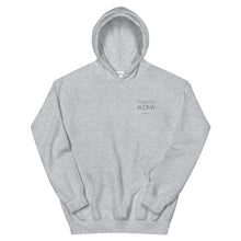 Load image into Gallery viewer, Unisex Hoodie #SUPPORT ALOHA Series Mono
