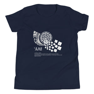 Youth Short Sleeve T-Shirt AMI Logo White