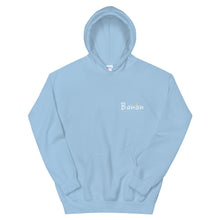 Load image into Gallery viewer, Unisex Hoodie Bana Logo White
