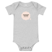 Load image into Gallery viewer, Baby Bodysuits #SUPPORT ALOHA Series Cloud Pink
