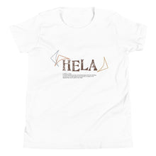 Load image into Gallery viewer, Youth Short Sleeve T-Shirt HELA Front &amp; Back printing
