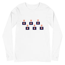 Load image into Gallery viewer, Unisex Long Sleeve Tee UWEHE Front &amp; Back printing
