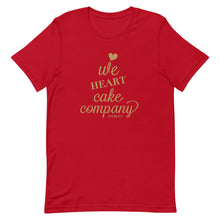 Load image into Gallery viewer, Short-Sleeve Unisex T-Shirt We Heart cake Company
