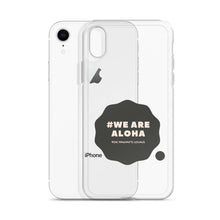 Load image into Gallery viewer, iPhone Case #WE ARE ALOHA Series Cloud Black
