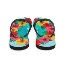 Load image into Gallery viewer, Flip-Flops #SUPPORT ALOHA Series Flower
