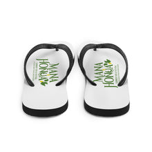 Load image into Gallery viewer, MANA HONUA Flip-Flops Logo Green
