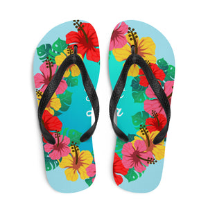Flip-Flops #SUPPORT ALOHA Series Flower