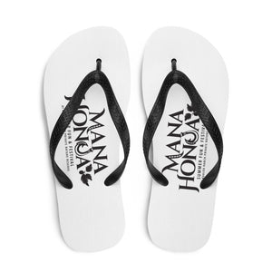 MANA HONUA Flip-Flops Logo Black