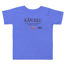 Load image into Gallery viewer, Toddler Short Sleeve Tee &quot;KAWELU Flag&quot;
