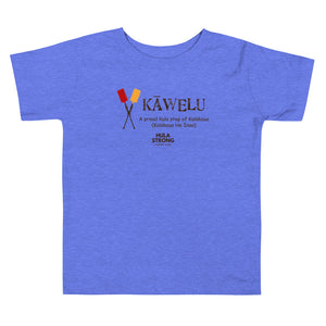 Toddler Short Sleeve Tee "KAWELU Kahili"