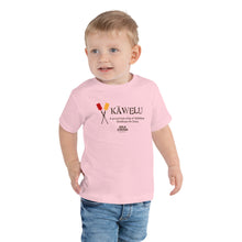 Load image into Gallery viewer, Toddler Short Sleeve Tee &quot;KAWELU Kahili&quot;
