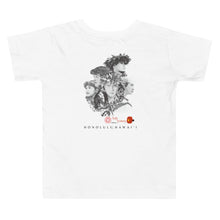 Load image into Gallery viewer, Toddler T-Shirt Front &amp; Back Printing for HULA HO&#39;OLAUNA ALOHA 2022
