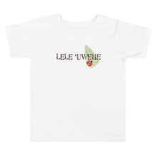 Load image into Gallery viewer, Toddler Short Sleeve Tee &quot;LELE &#39;UWEHE&quot; / Front &amp; Back Printing
