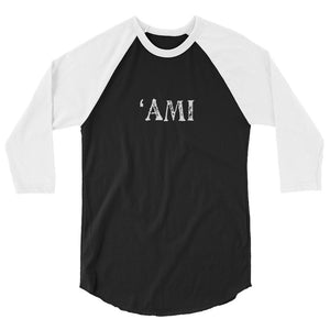 3/4 sleeve raglan shirt AMI
