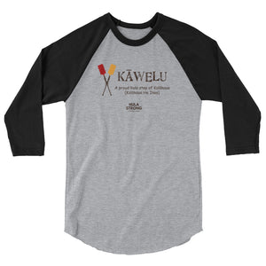 3/4 sleeve raglan shirt KAWELU Kahili