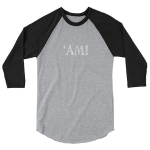 3/4 sleeve raglan shirt AMI