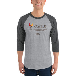 3/4 sleeve raglan shirt KAWELU Kahili