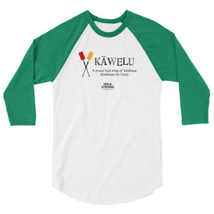3/4 sleeve raglan shirt KAWELU Kahili
