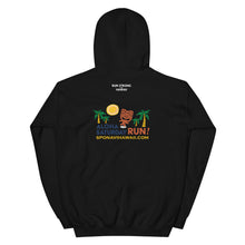 Load image into Gallery viewer, Unisex Hoodie Aloha Saturday Run Front &amp; Back printing (Logo White)
