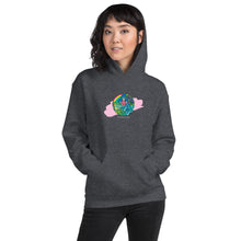 Load image into Gallery viewer, Unisex Hoodie Dark Color Aloha Hands

