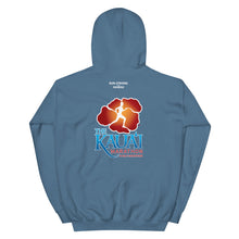 Load image into Gallery viewer, Unisex Hoodie Kauai Marathon Front &amp; Back printing (Logo White)
