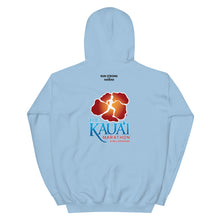 Load image into Gallery viewer, Unisex Hoodie Kauai Marathon Front &amp; Back printing (Logo Black)
