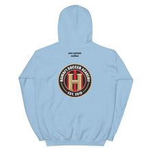 Load image into Gallery viewer, Unisex Hoodie Hawaii Soccer Academy Front &amp; Back printing (Logo Black)
