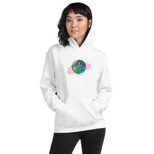 Unisex Hoodie Bright Color Aloha Hands