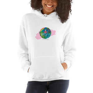 Unisex Hoodie Bright Color Aloha Hands