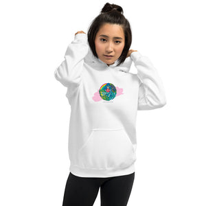 Unisex Hoodie Bright Color Aloha Hands