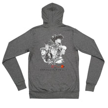 Load image into Gallery viewer, Unisex Zip Hoodie Front &amp; Back Printing for HULA HO&#39;OLAUNA ALOHA 2022

