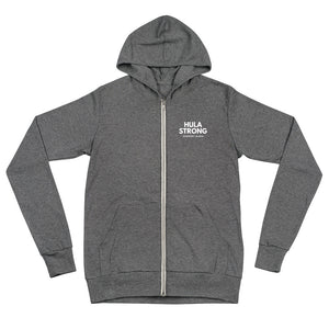 Unisex zip hoodie "E ALA E" / Front & Back Printing