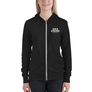 Unisex zip hoodie "E HO MAI" / Front & Back Printing