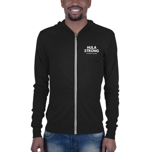 Unisex zip hoodie "E HO MAI" / Front & Back Printing