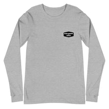 Load image into Gallery viewer, Unisex Long Sleeve Tee Hawaii Soccer Academy Front &amp; Back printing (Logo Black)
