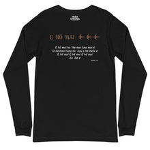 Load image into Gallery viewer, Unisex Long Sleeve Tee E HO MAI Front &amp; Back Printing Logo White
