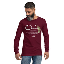 Load image into Gallery viewer, Unisex Long Sleeve Tee ONIU Logo White
