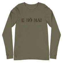 Load image into Gallery viewer, Unisex Long Sleeve Tee E HO MAI Front &amp; Back Printing
