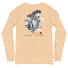 Load image into Gallery viewer, Unisex Long Sleeve T-Shirt Front &amp; Back Printing for HULA HO&#39;OLAUNA ALOHA 2022
