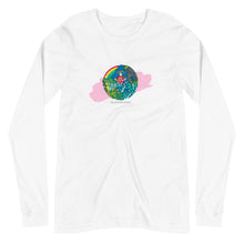Load image into Gallery viewer, Unisex Long Sleeve Tee Bright Color Aloha Hands
